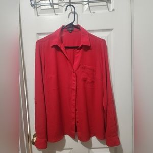 The Limited Blouse Red -M